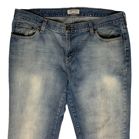 American Eagle Outfitters Hipster Fit Womens Jeans Tag 14 Blue Mid-Rise W36xL31 - Picture 3 of 12